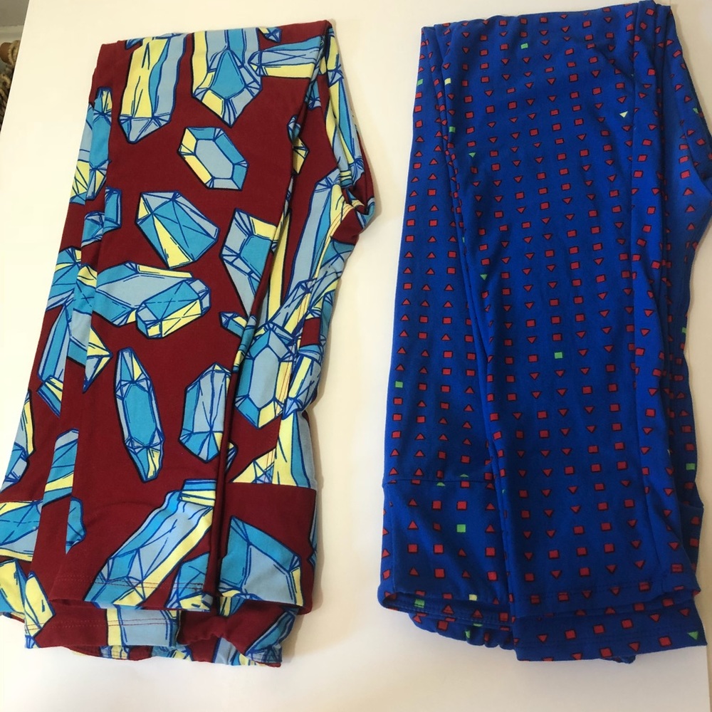 2 LuLaRoe leggings, Tall and Curvy